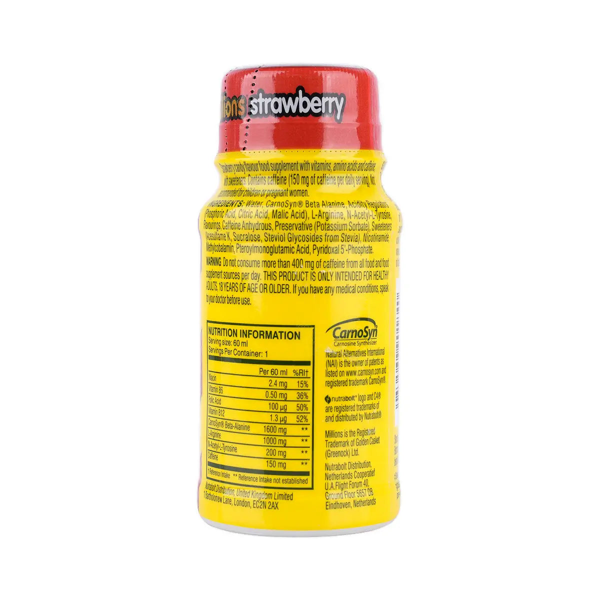 C4 Pre Workout Shot Millions Strawberry 60ml
