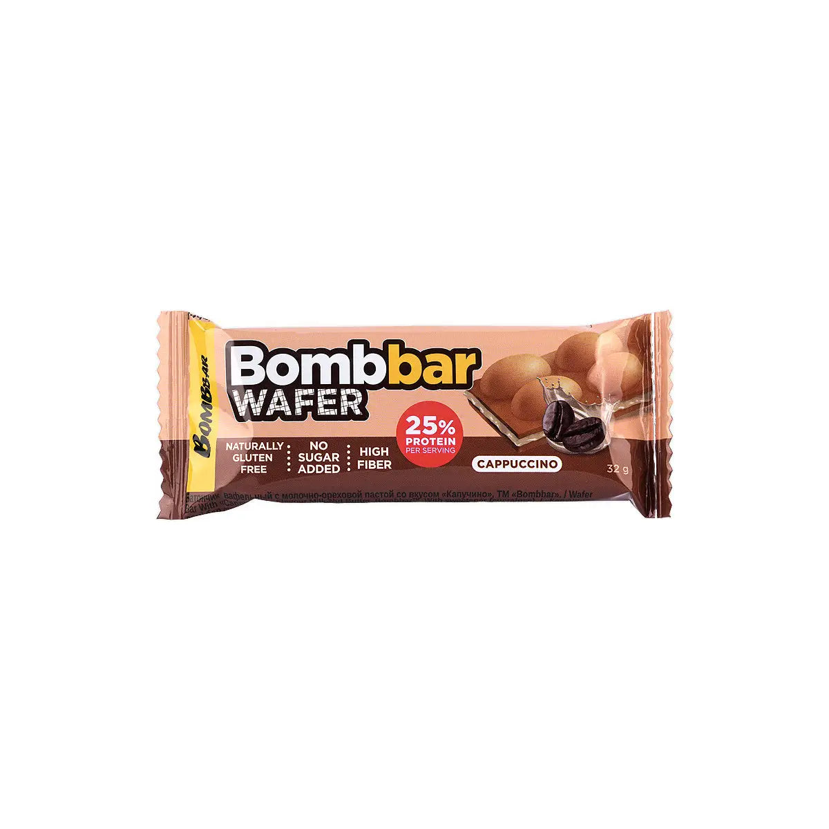 Bombbar Protein Wafer Cappuccino 32g