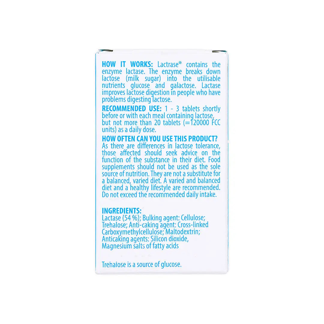 Lactrase 6000 FCC 60 Tablets