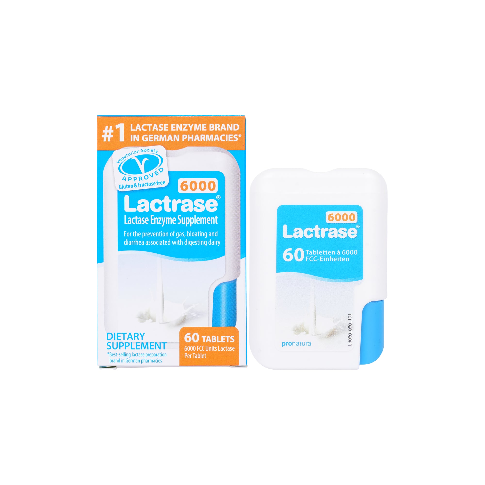 59156-Lactrase 6000 FCC 60 Tablets +4