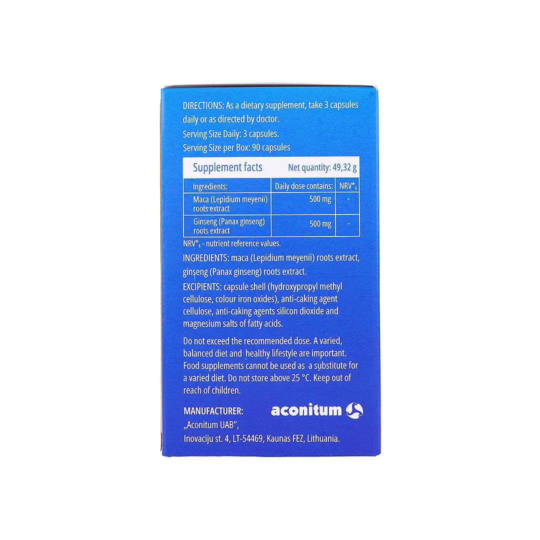 Aconitum Ferti Forte M 30 Sachets & 90 Capsules