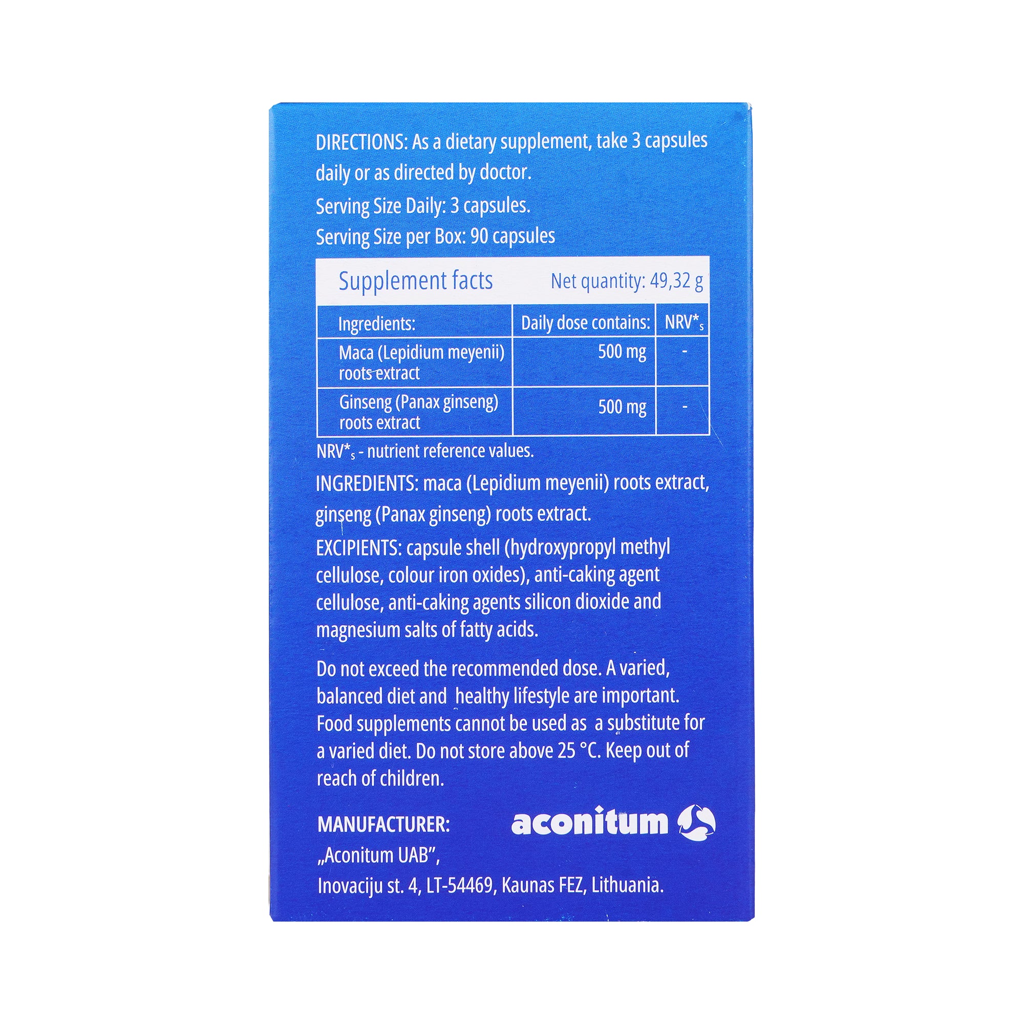 59158-Aconitum Ferti Forte M 30 Sachets & 90 Capsules +1