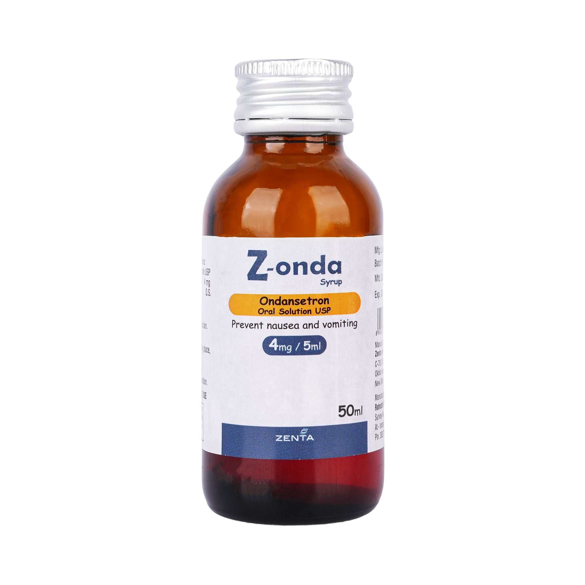 59159-Z-Onda Syrup 4mg/5mL 50mL +5