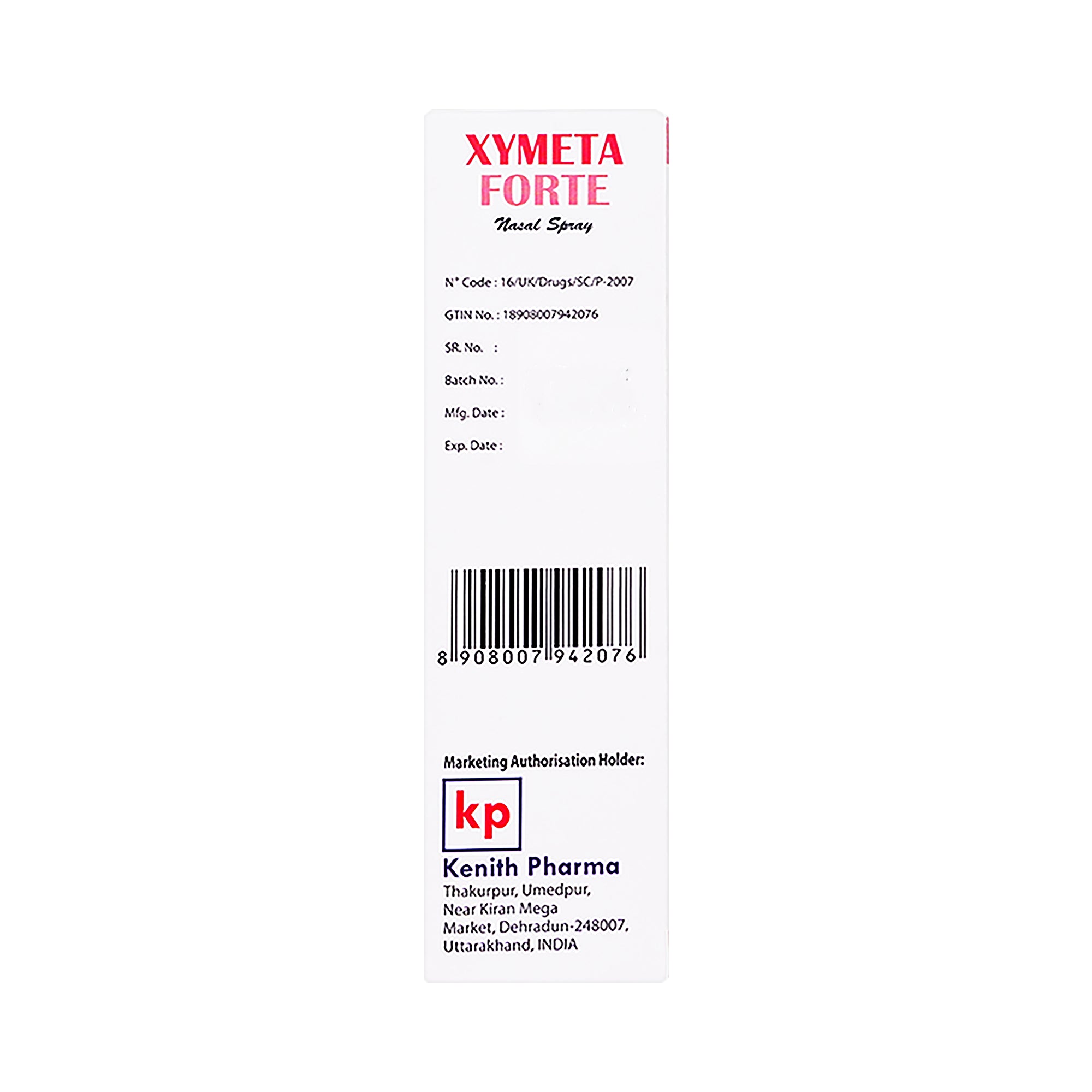 59160-Xymeta Forte Nasal Spray 30mL +2