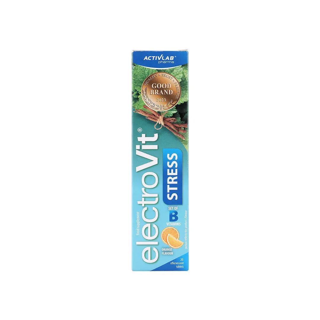 Activlab Electrovit Stress Orange Effervescent Tablets 86g