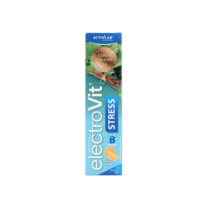 59163Activlab Electrovit Stress Orange Effervescent Tablets 86g +5