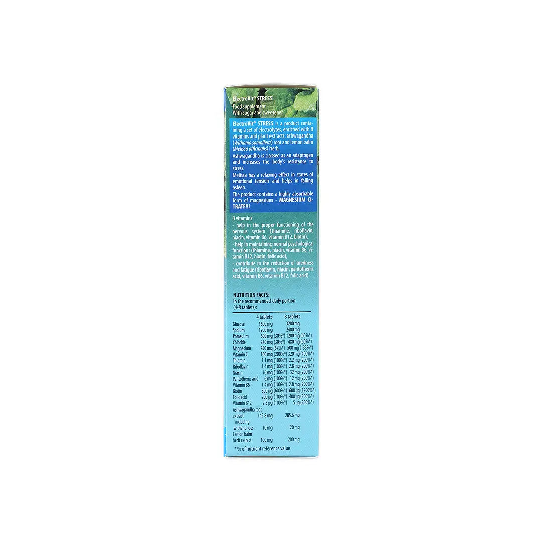 Activlab Electrovit Stress Orange Effervescent Tablets 86g