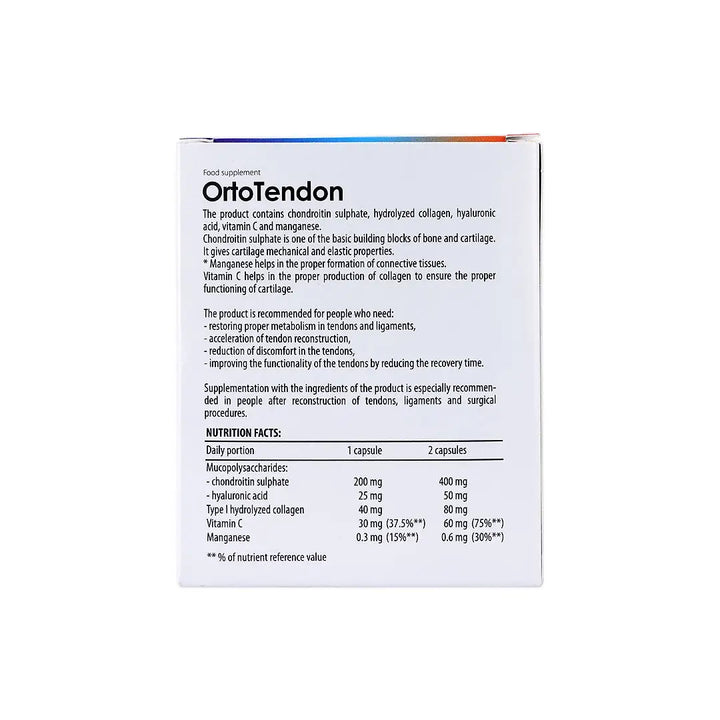 59165Activlab Ortotendon 30 Capsules +1