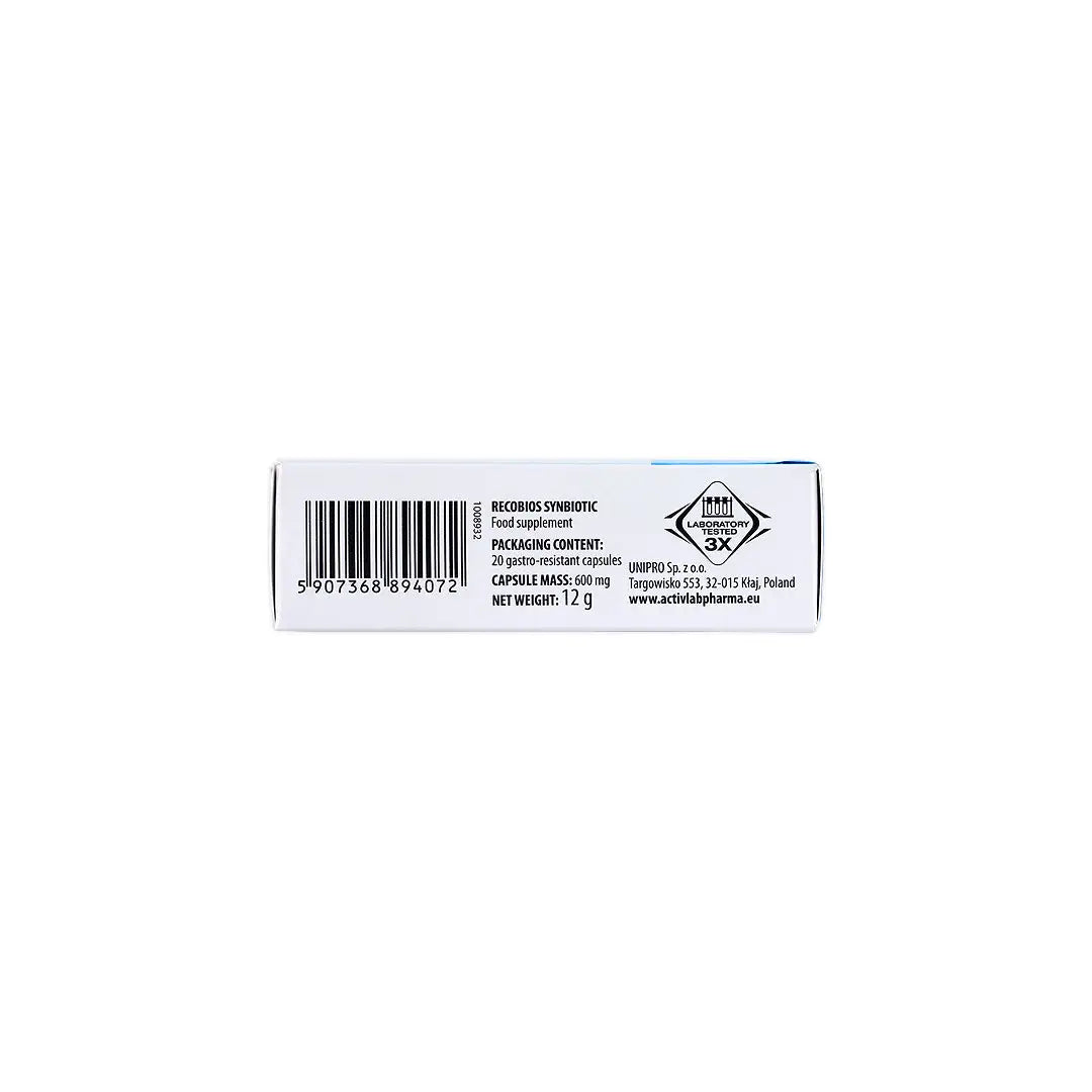 Activlab Recobios Synbiotic 20 Capsules