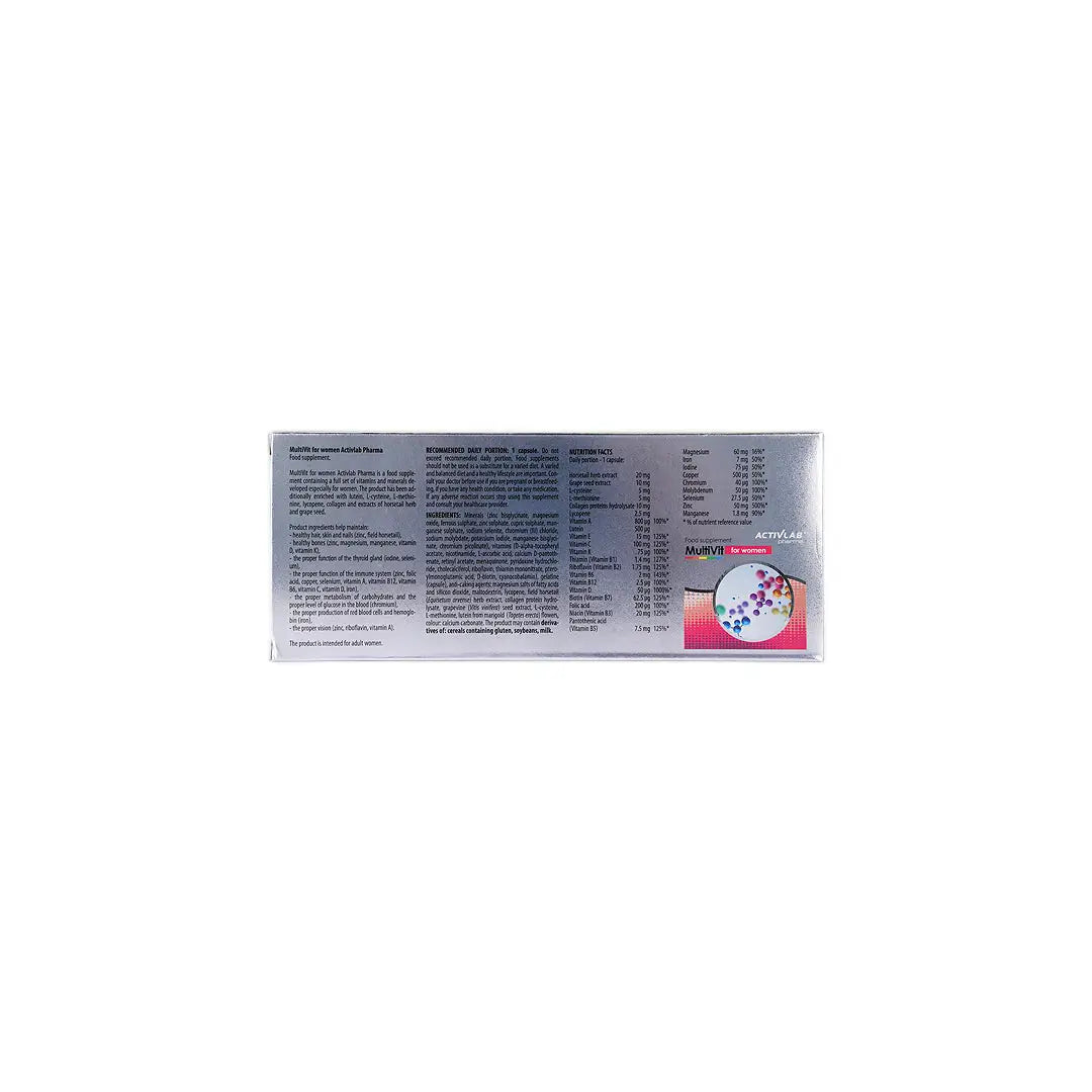 Activlab Multivit For Women 60 Capsules