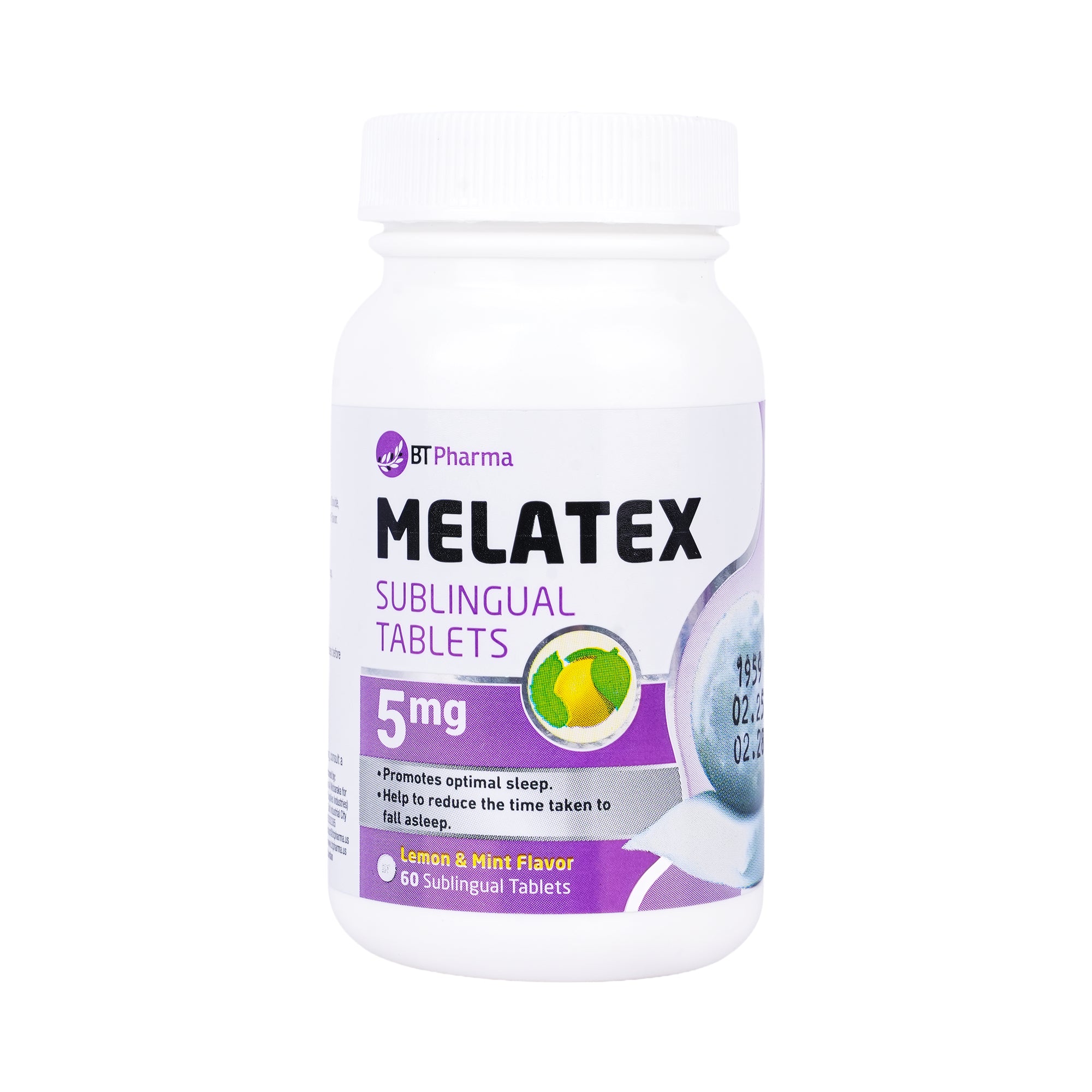59169-Melatex 5mg 60 Capsules +5