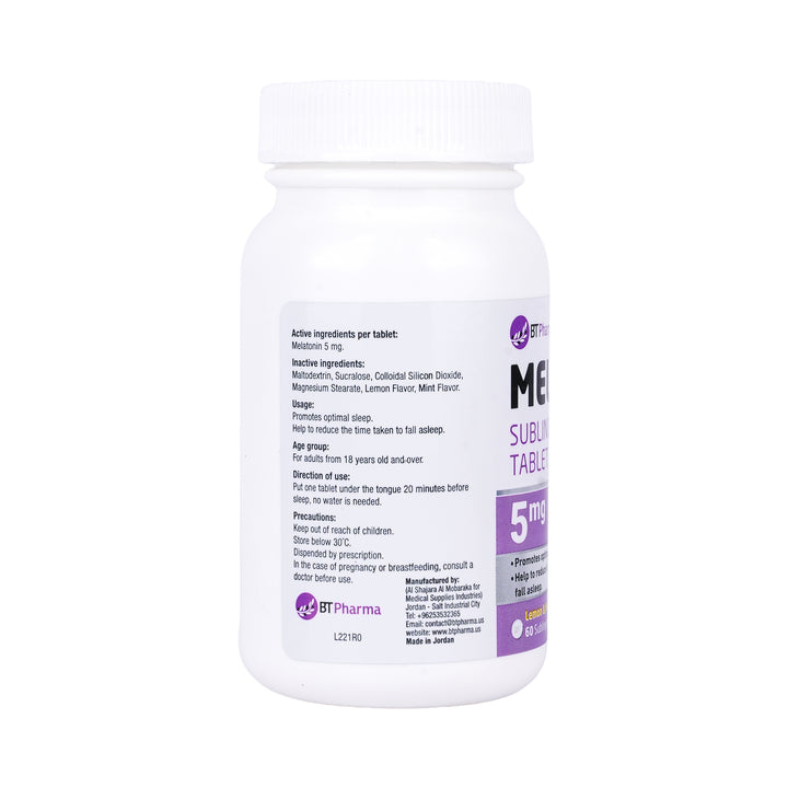 59169-Melatex 5mg 60 Capsules +6