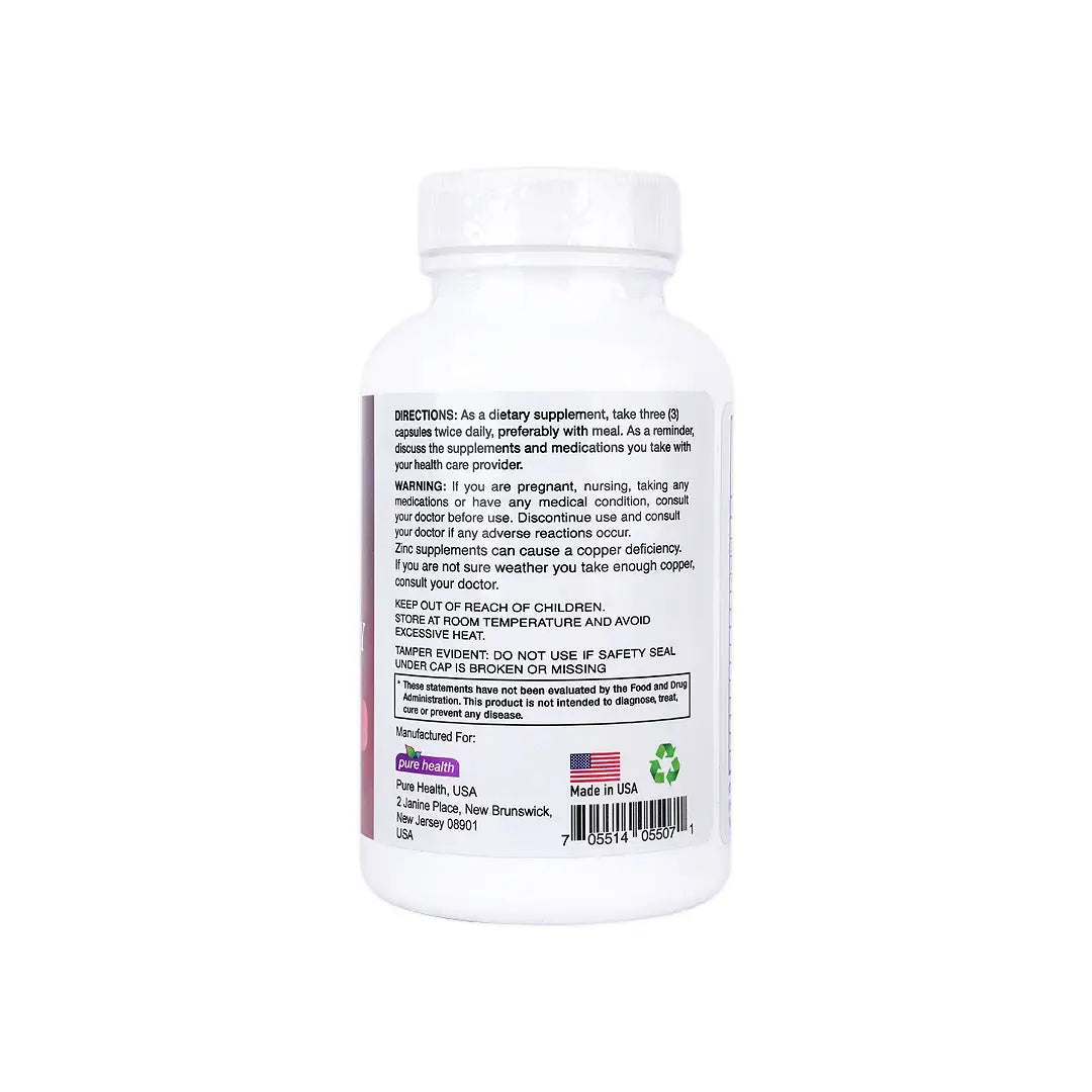Pure Health Royal Jelly 2000 MCG Plus 60 Veg Capsules