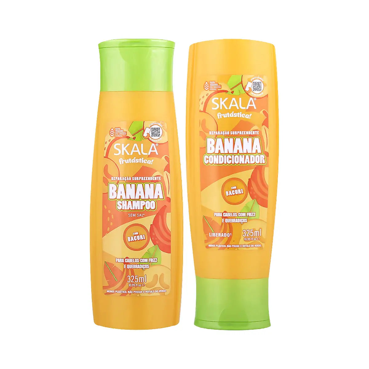 59185-Skala Banana Shampoo & Conditioner Kit 325mL +1