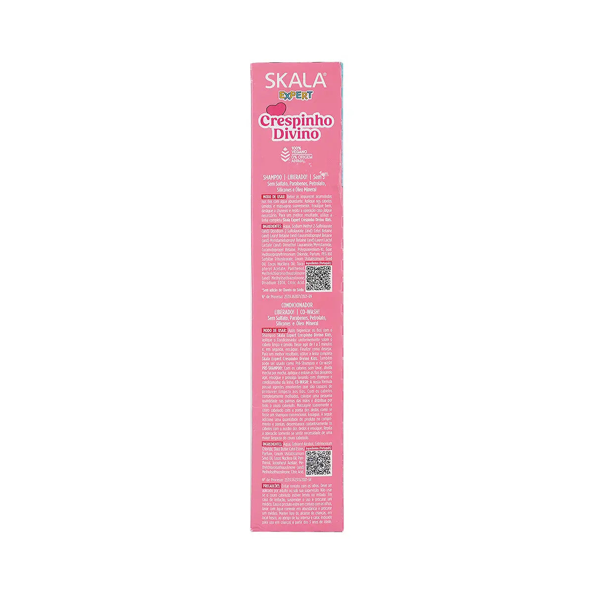 59189-Skala Crespinho Divino Kids Shampoo & Conditioner Kit 325mL +2
