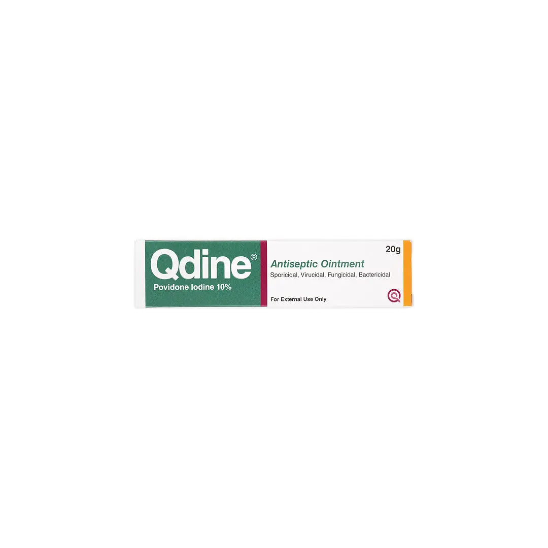 Qdine Povidone Iodine Ointment 20g