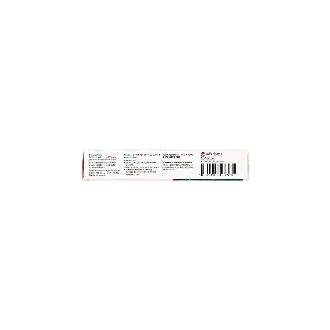 Qdine Povidone Iodine Ointment 20g