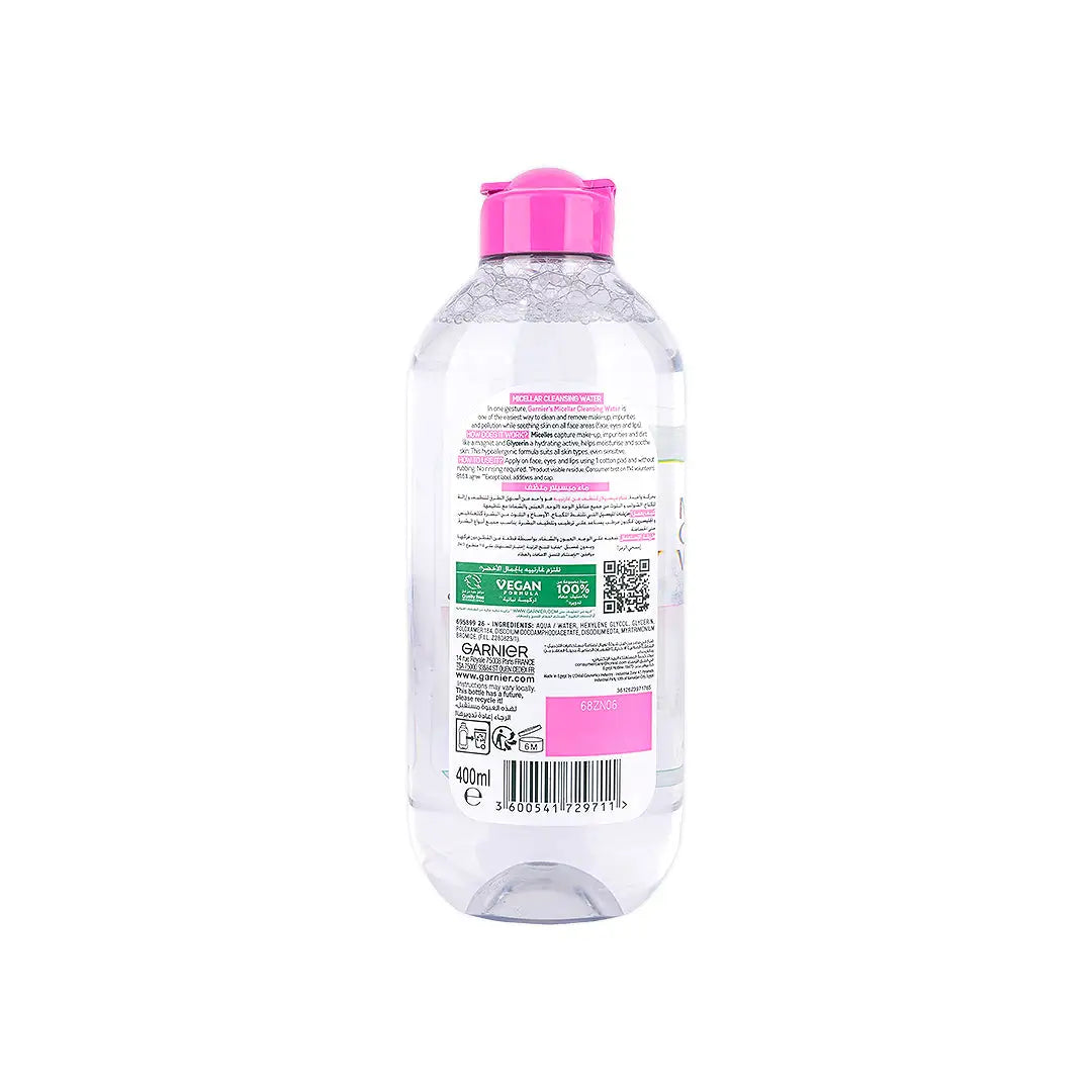 59212-Garnier Micellar Cleansing Water 400mL +2
