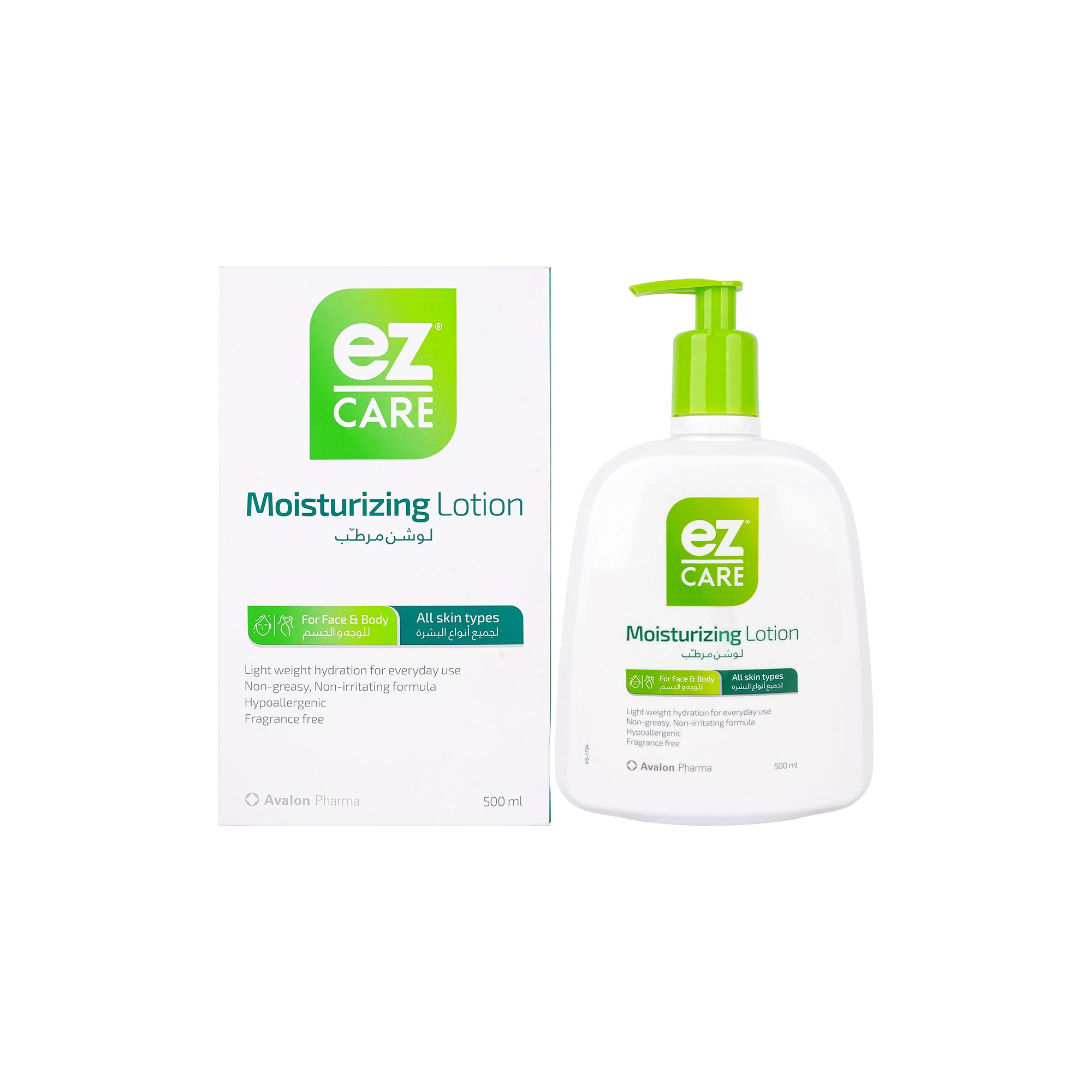 59213-EZ-Care Moisturizing Lotion 500mL