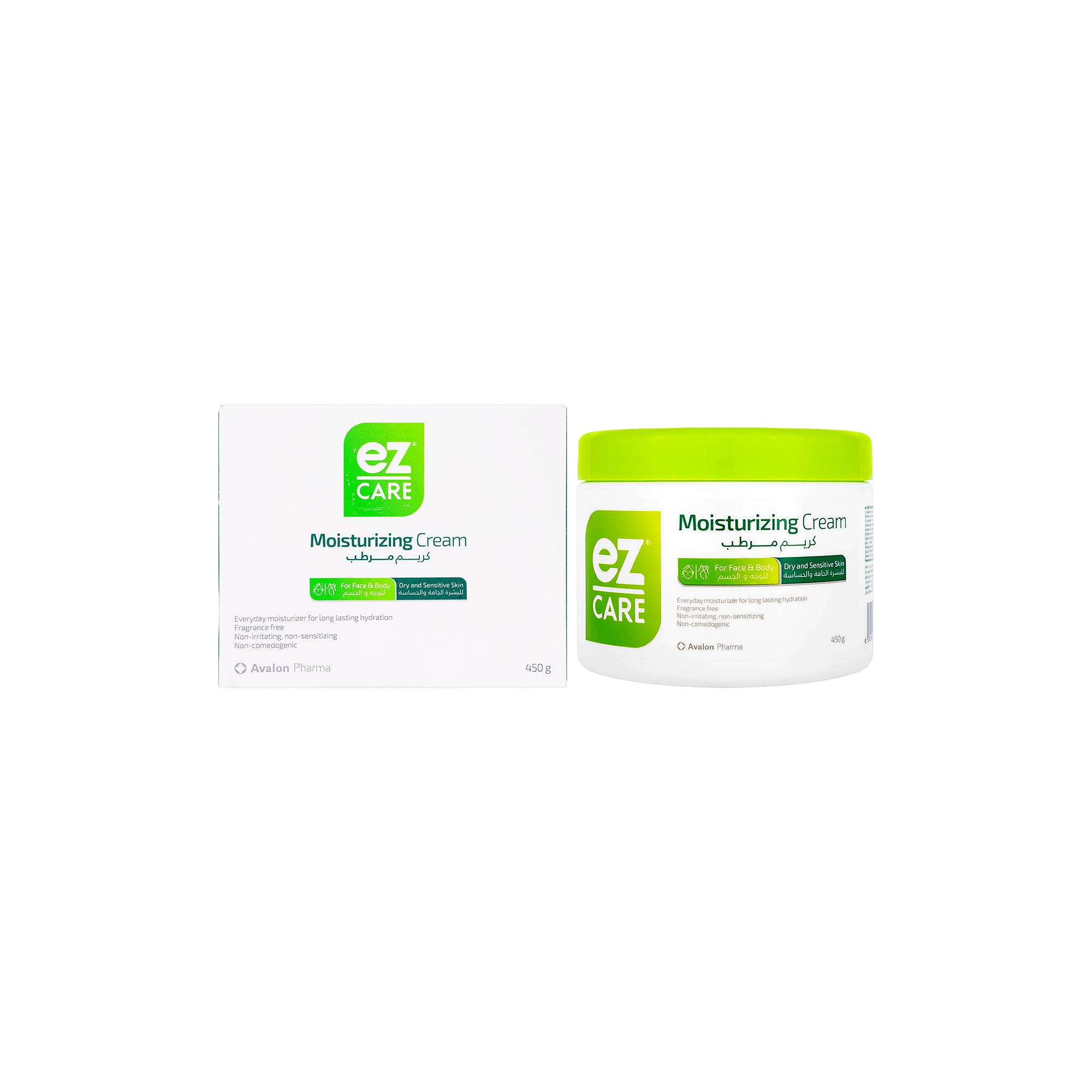 59216-EZ-Care Moisturizing Cream Jar 450g