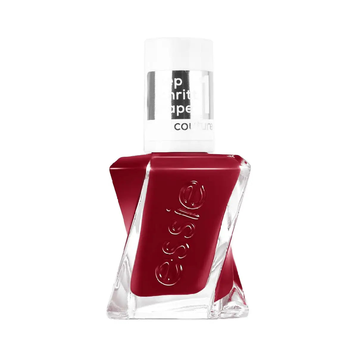 1-Essie Gel Couture Nail Polish 509 Paint The Gown Red 13.5ml