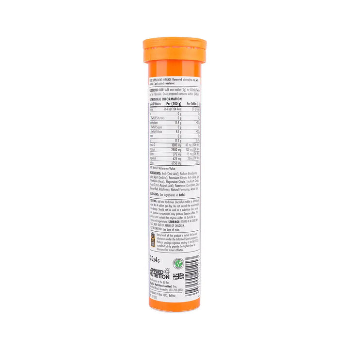 59284-Applied Nutrition Endurance Electrolyte Orange 20 Tablets +2
