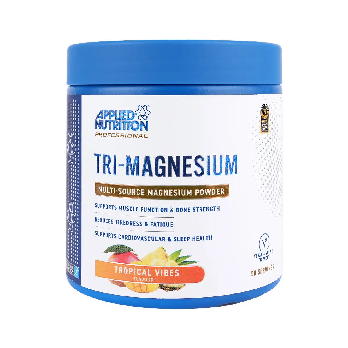 1-Applied Nutrition Tri-Magnesium Tropical Vibes Powder 200g