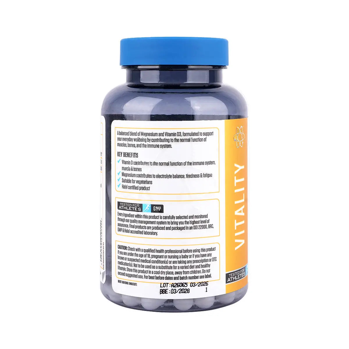 2-Applied Nutrition Magnesium & Vitamin D3 60 Capsules +1