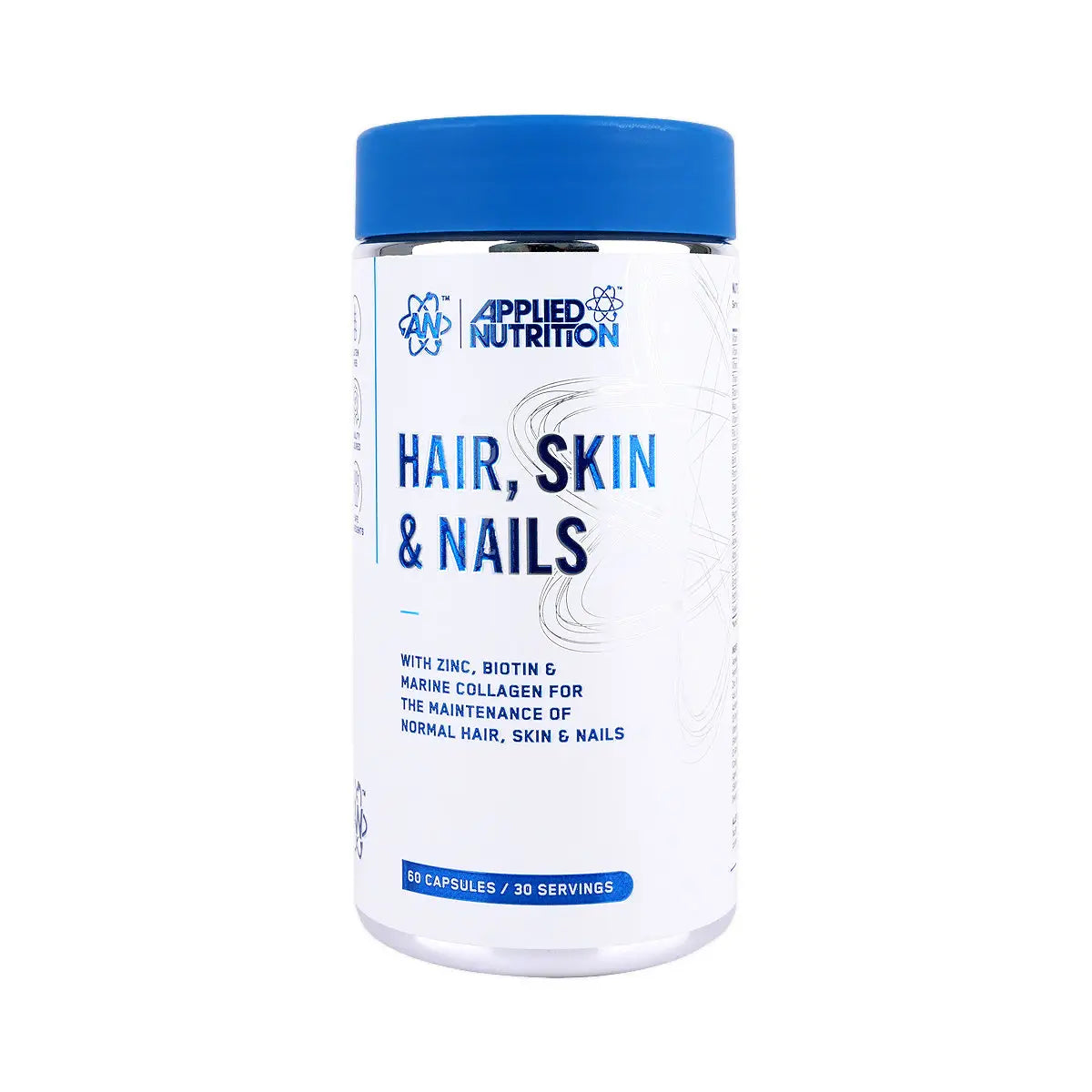 1-Applied Nutrition Hair, Skin & Nails 60 Capsules