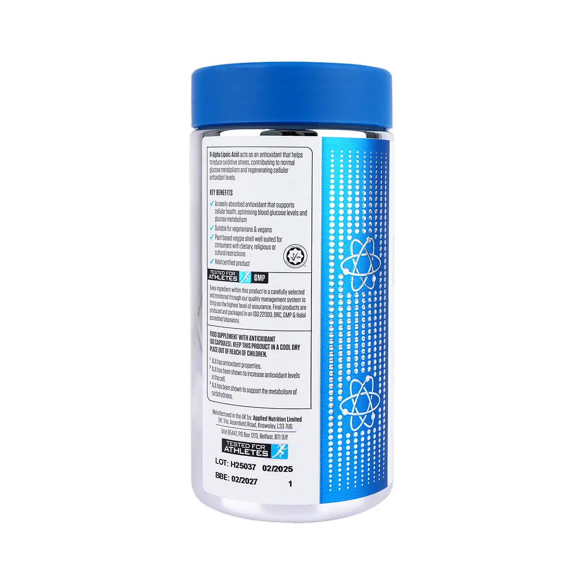 2-Applied Nutrition R-Alpha Lipoic Acid 60 Capsules +1
