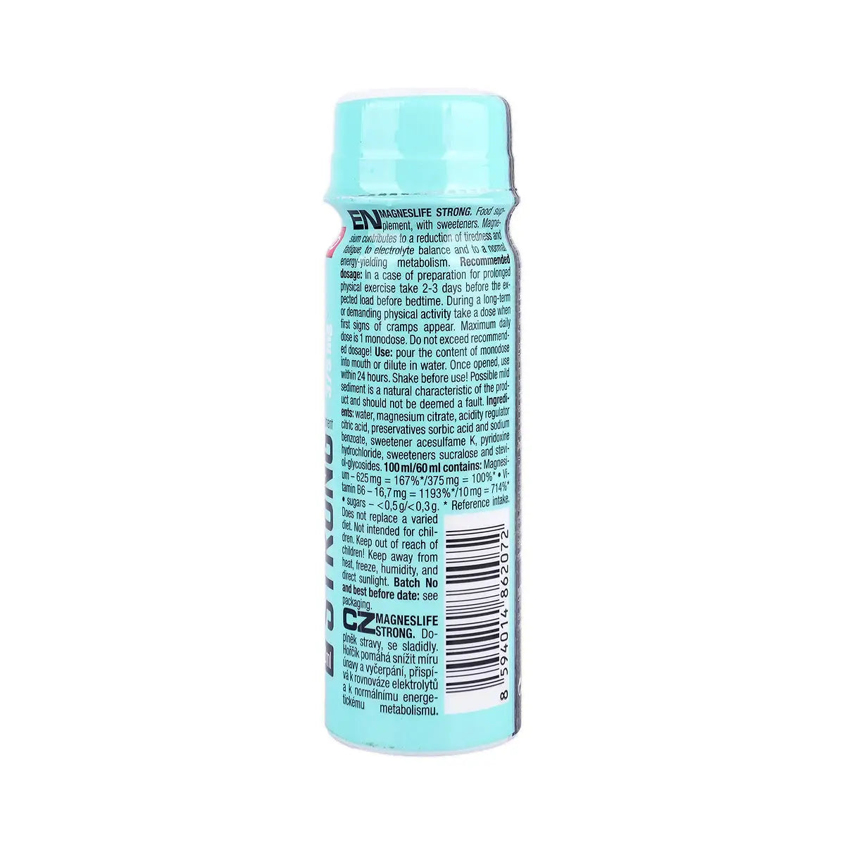 2-Nutrend Magneslife Strong Shot 60ml +1