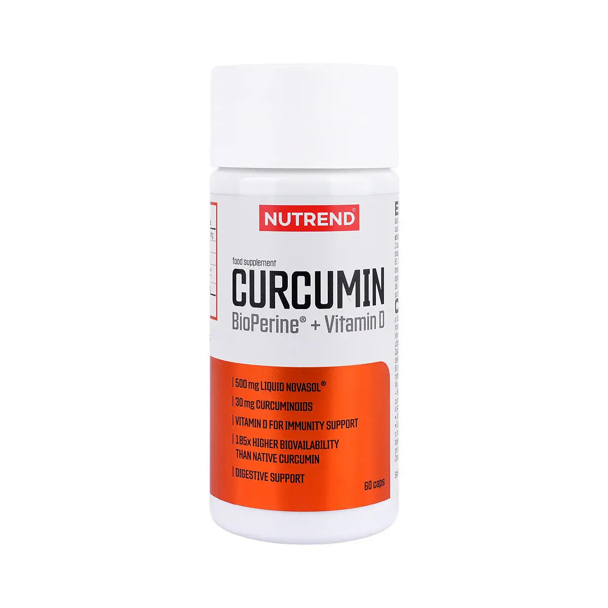 1-Nutrend Curcumin+Bioperine+Vitamin D3 60 Capsules