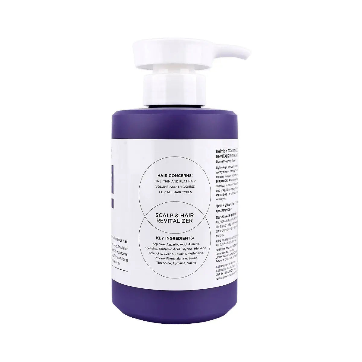 Heimish RX Amino Biotin Revitalizing Shampoo 400ml