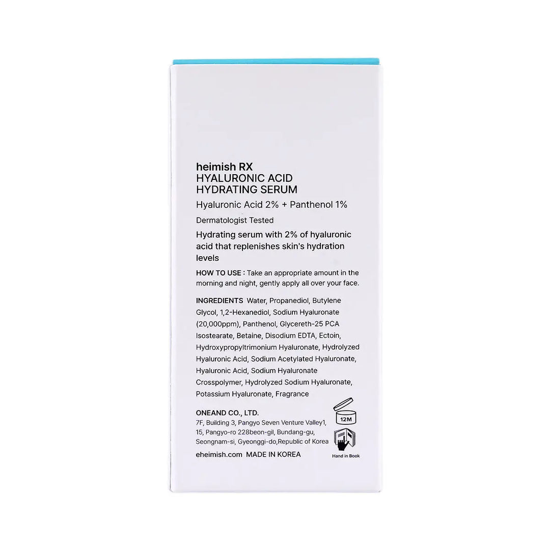 59307-Heimish RX Hyaluronic Acid 2% Hydrating Serum 35ml +2