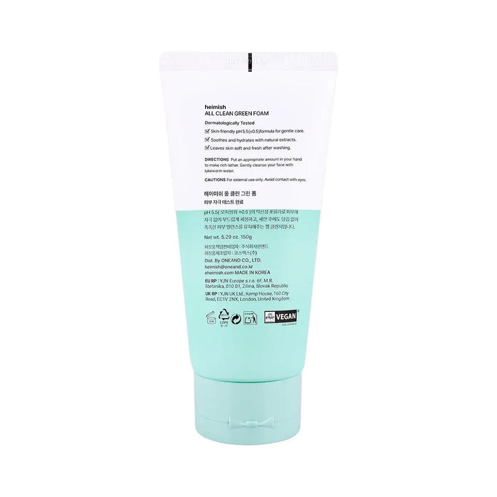 59312-Heimish All Clean Green Foam 150g +6