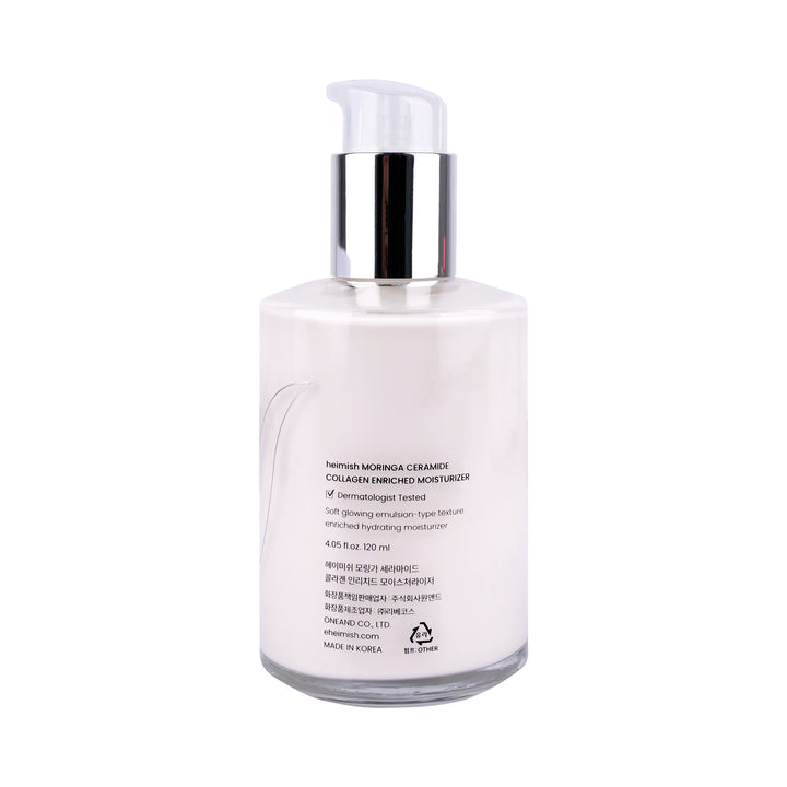 59314-Heimish Moringa Ceramide Collagen Enriched Moisturizer 120mL +8