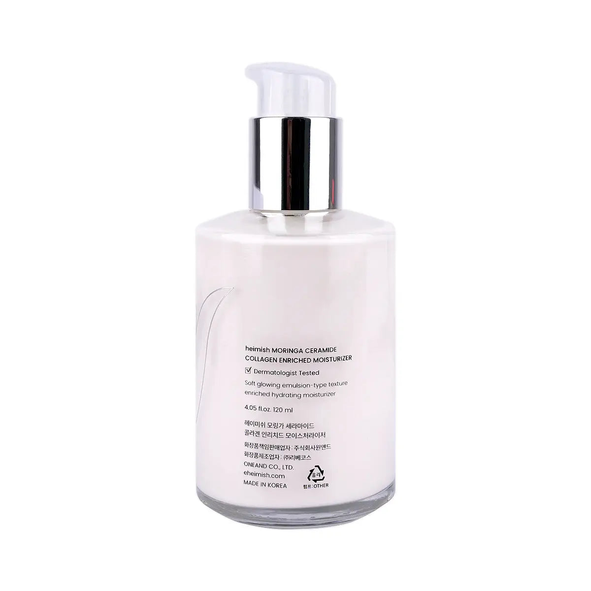 8-Heimish Moringa Ceramide Collagen Enriched Moisturizer 120ml +7