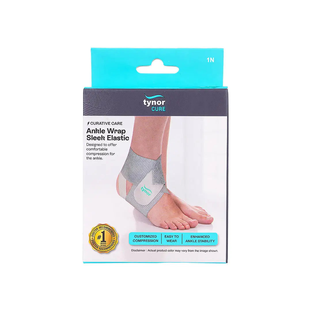 Tynor Ankle Wrap Sleek Elastic-D57 UN