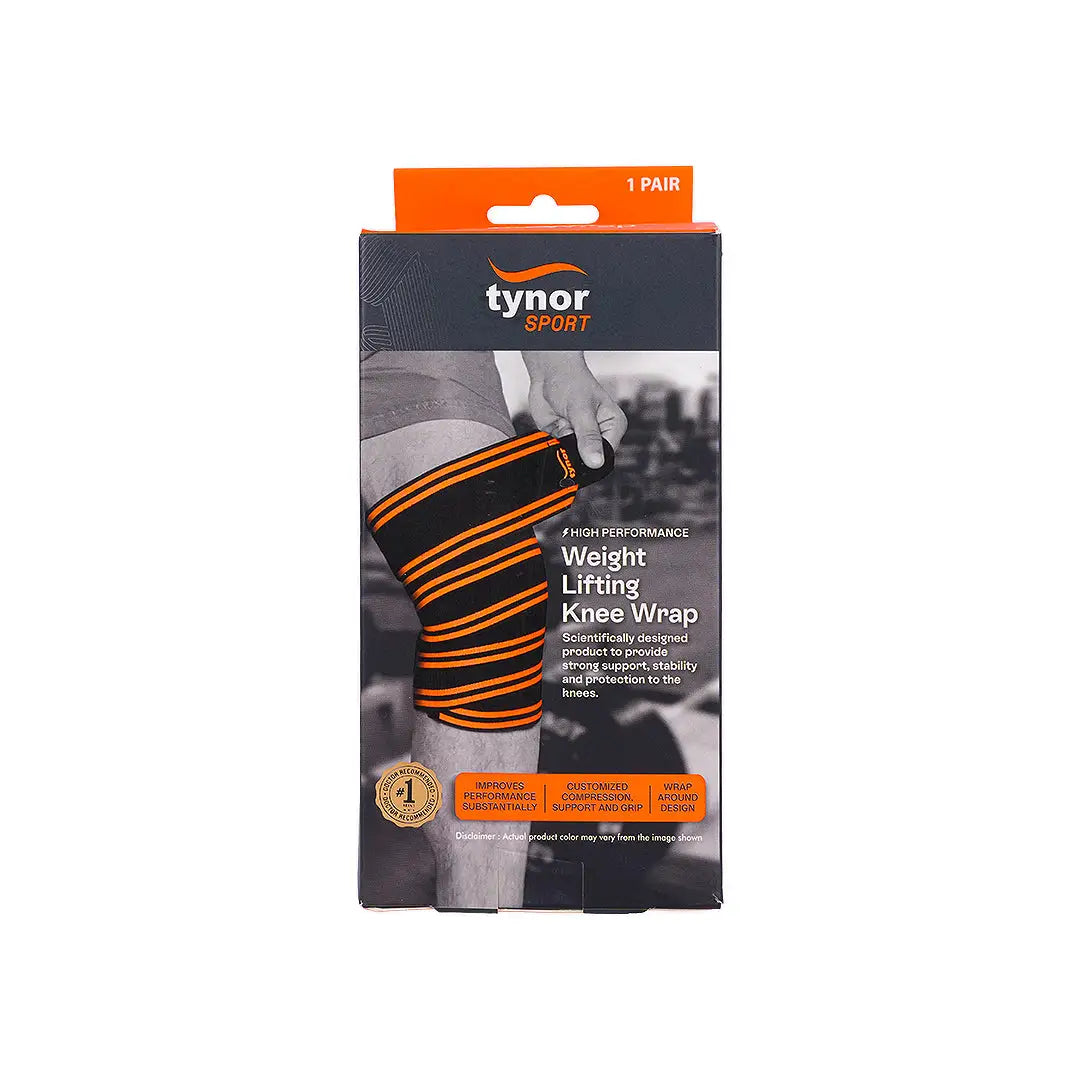 Tynor Sport Weight Lifting Knee Wrap-104 NG