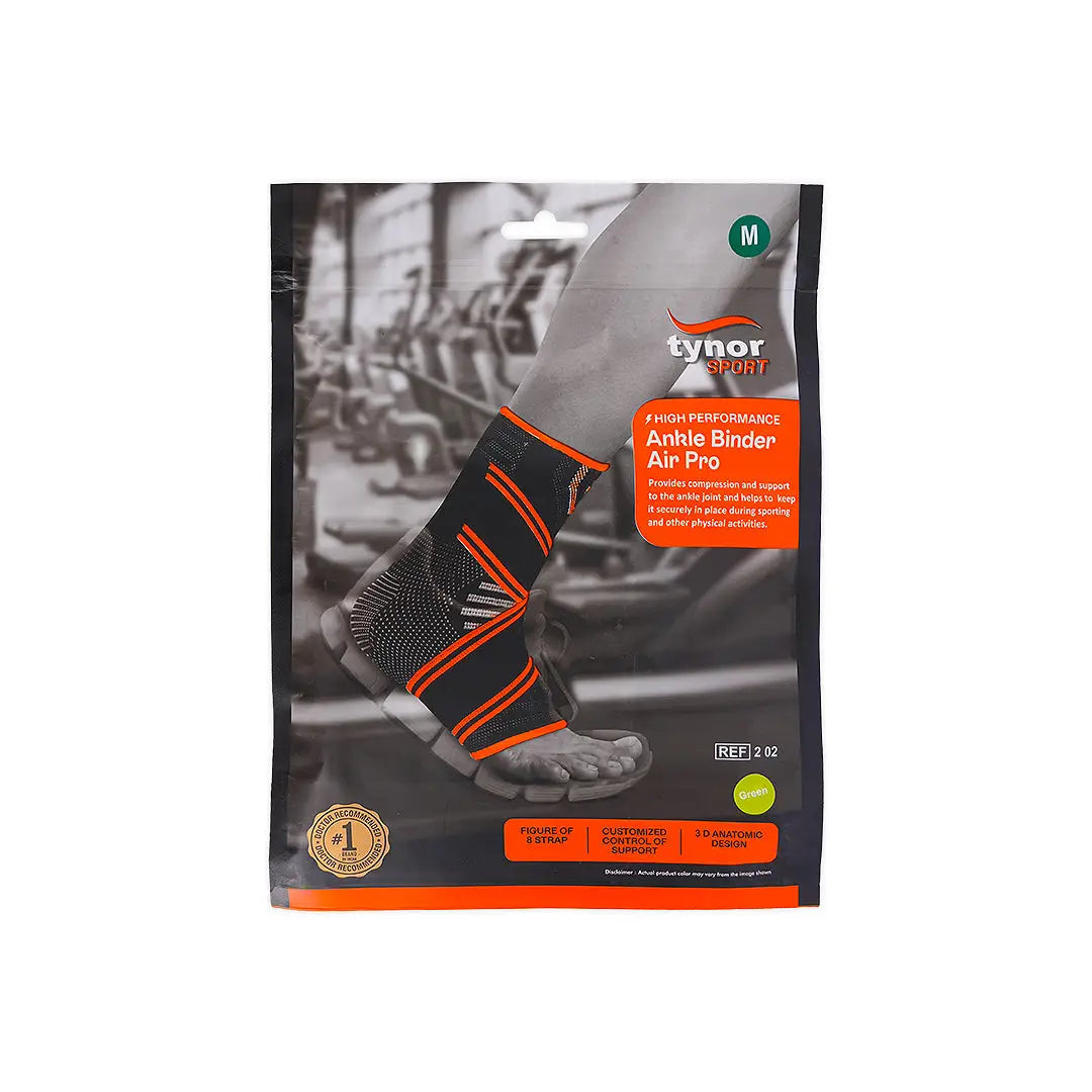 Tynor Sport Ankle Binder Green-202 M