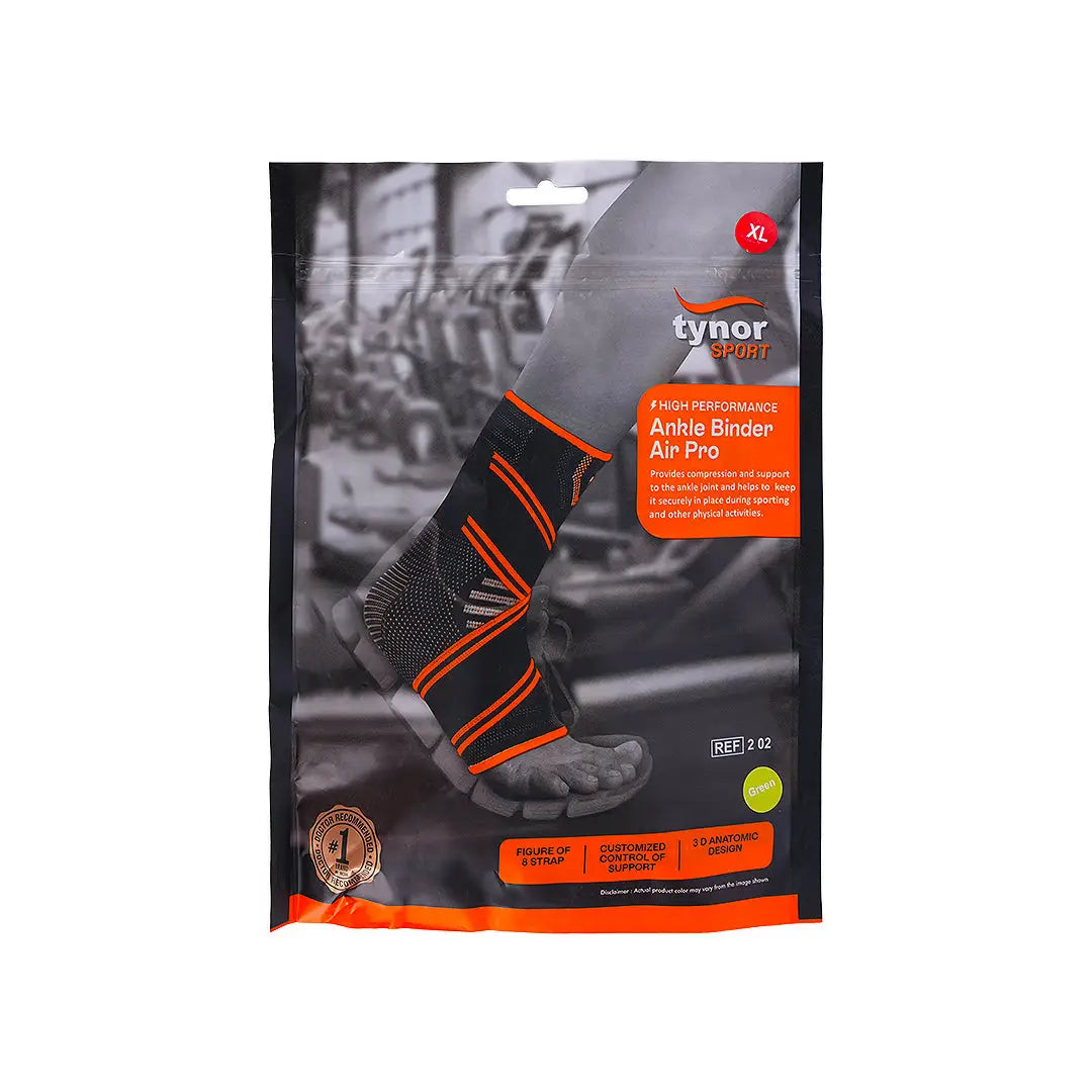 Tynor Sport Ankle Binder Green-202 XL