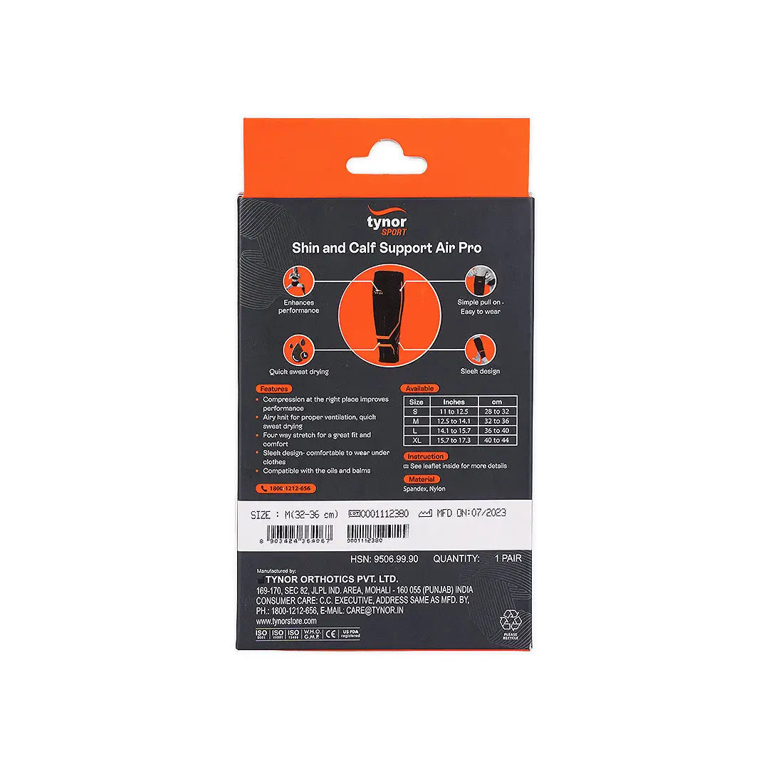 Tynor Sport Shin And Calf Support-702 M