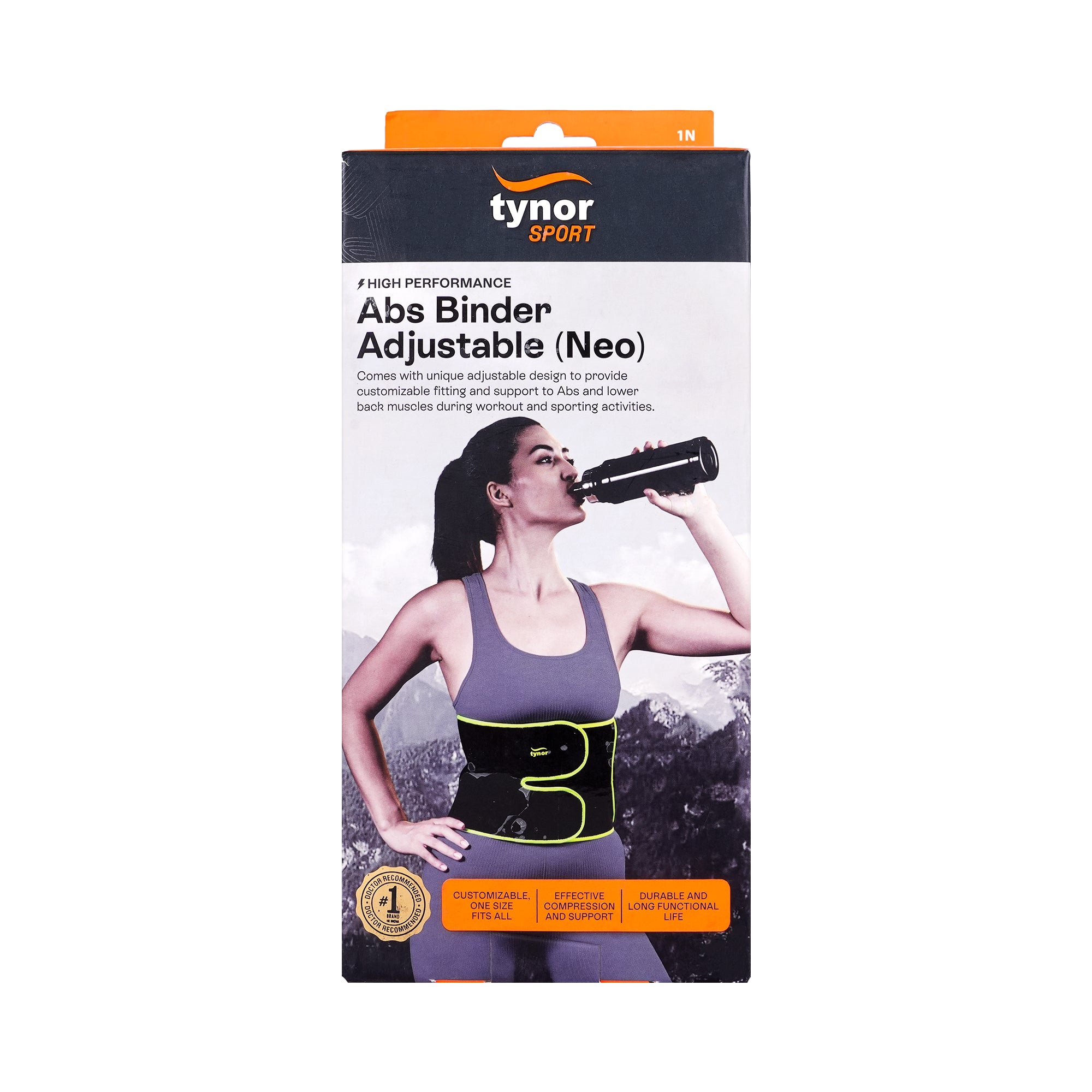 59352-Tynor Sport ABS Binder Adjustable Orange-407