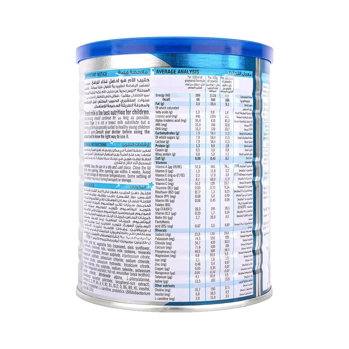 59368-Enfastar Develop No.3 (1-3Y) 400g +2
