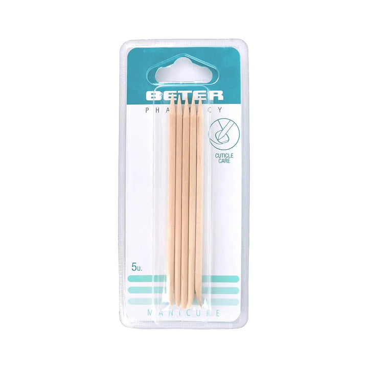 59381-Beter Wooden Cuticle Sticks 5pcs-24026