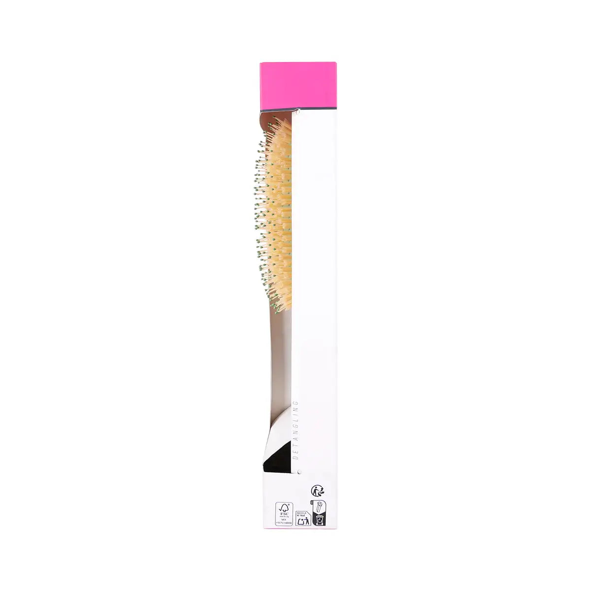 8-Beter Bamboo Paddle Cushion Hair Brush-03117 +7