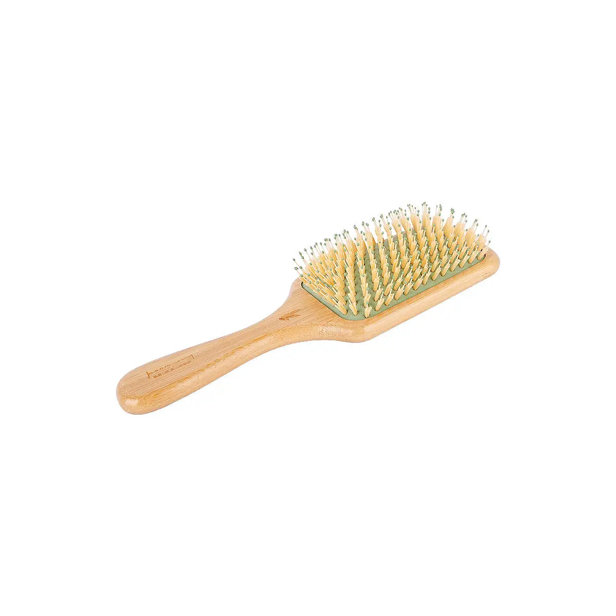 5-Beter Bamboo Paddle Cushion Hair Brush-03117 +4