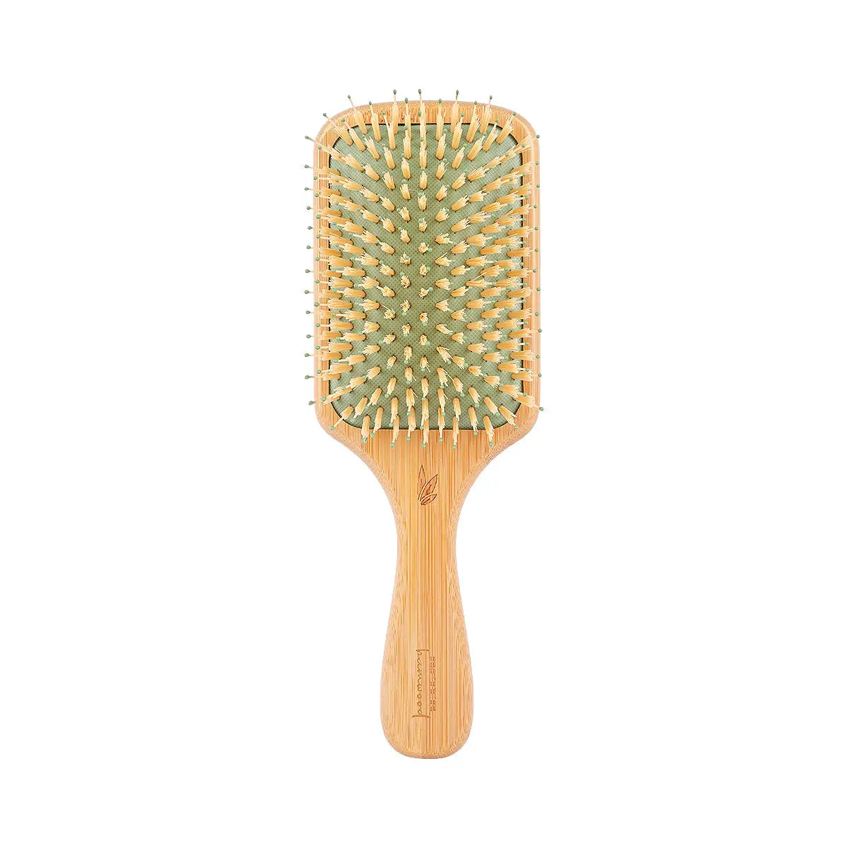 3-Beter Bamboo Paddle Cushion Hair Brush-03117 +2