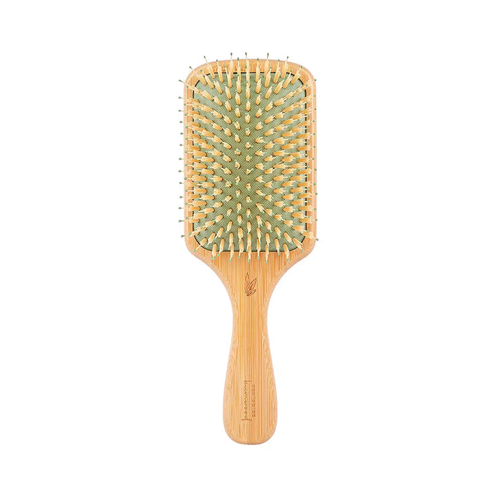 59383-Beter Bamboo Paddle Cushion Hair Brush-03117 +2