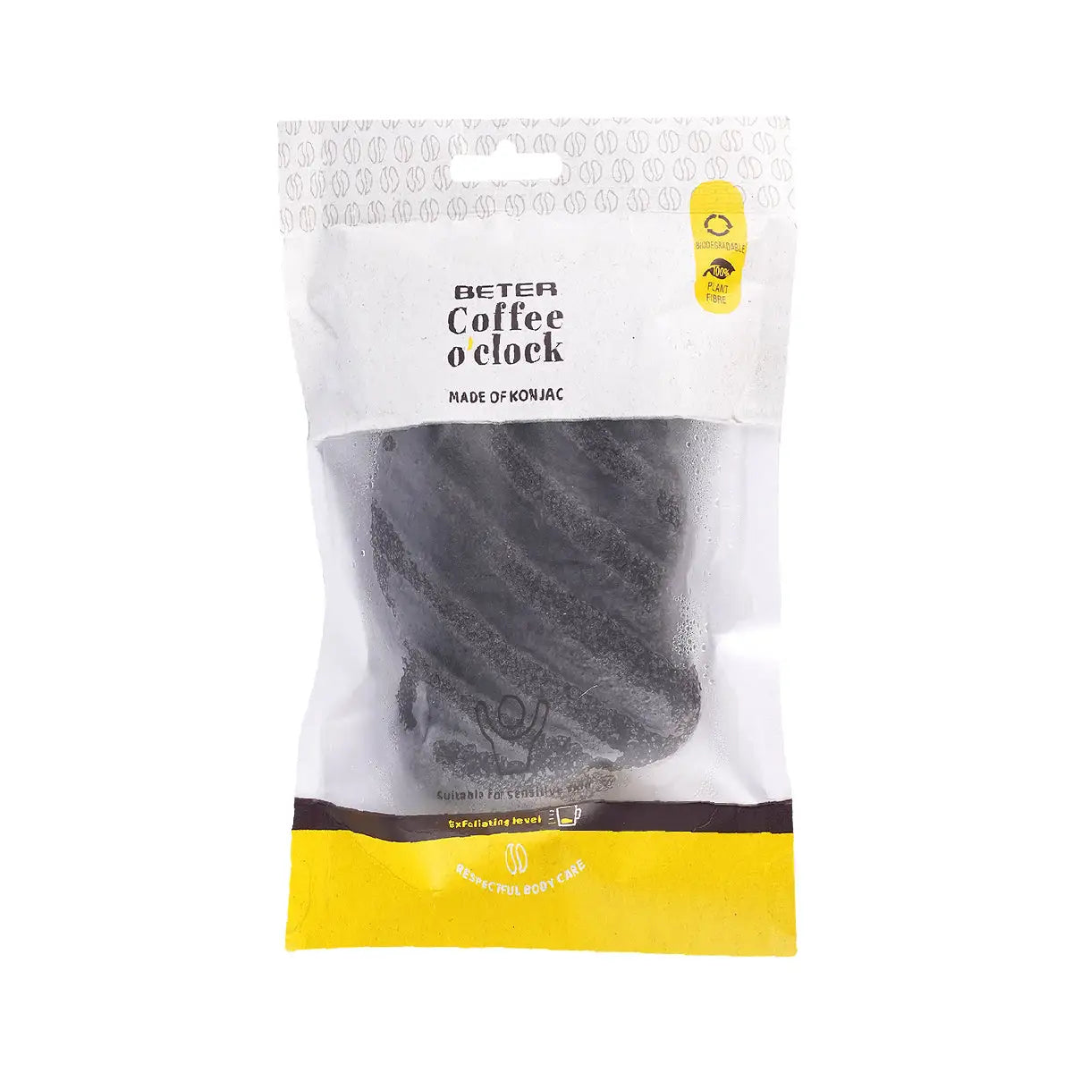1-Beter Coffee O'Clock Konjac Body Sponge-22047
